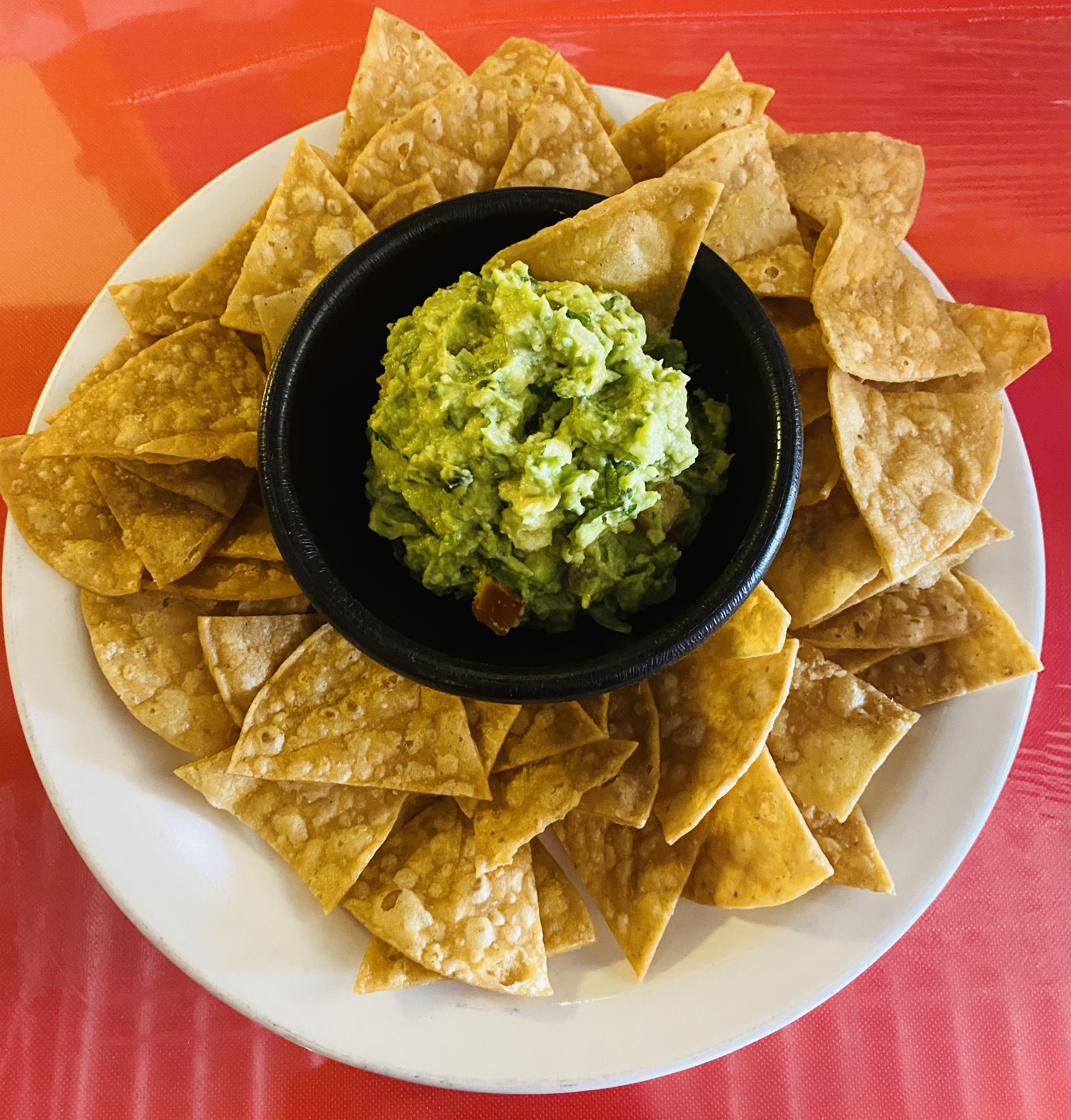 Order Chips and Guacamole food online from Chole Mexican Restaurant store, Glenwood on bringmethat.com