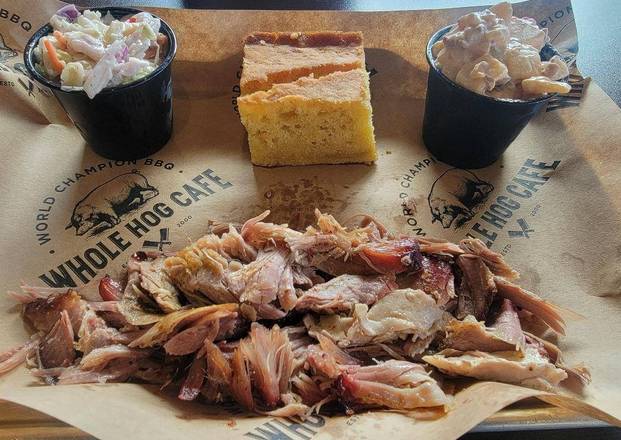 Order Pulled Pork Plate food online from Whole Hog Cafe store, Yonkers on bringmethat.com