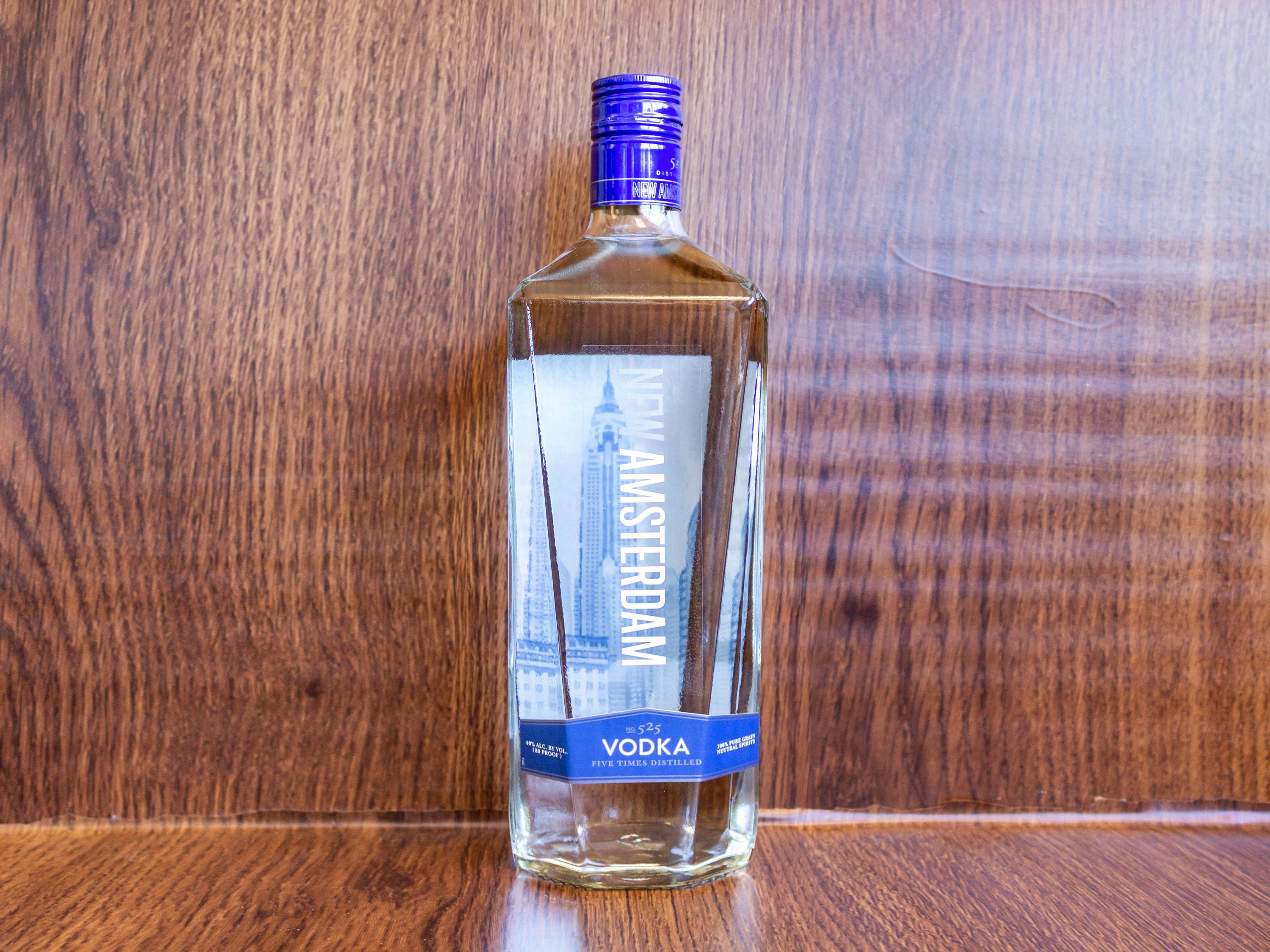 Order New Amsterdam Vodka food online from Fort Hill Liquor Store store, Rochester on bringmethat.com