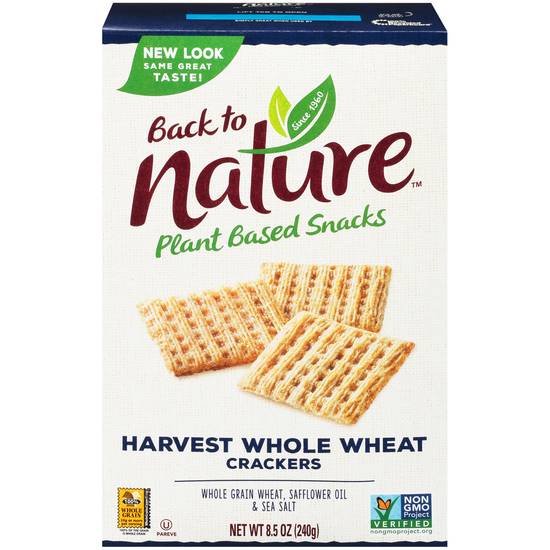 Order Back To Nature Harvest Whole Wheat Crackers (8.5 oz) food online from Rite Aid store, Yamhill County on bringmethat.com