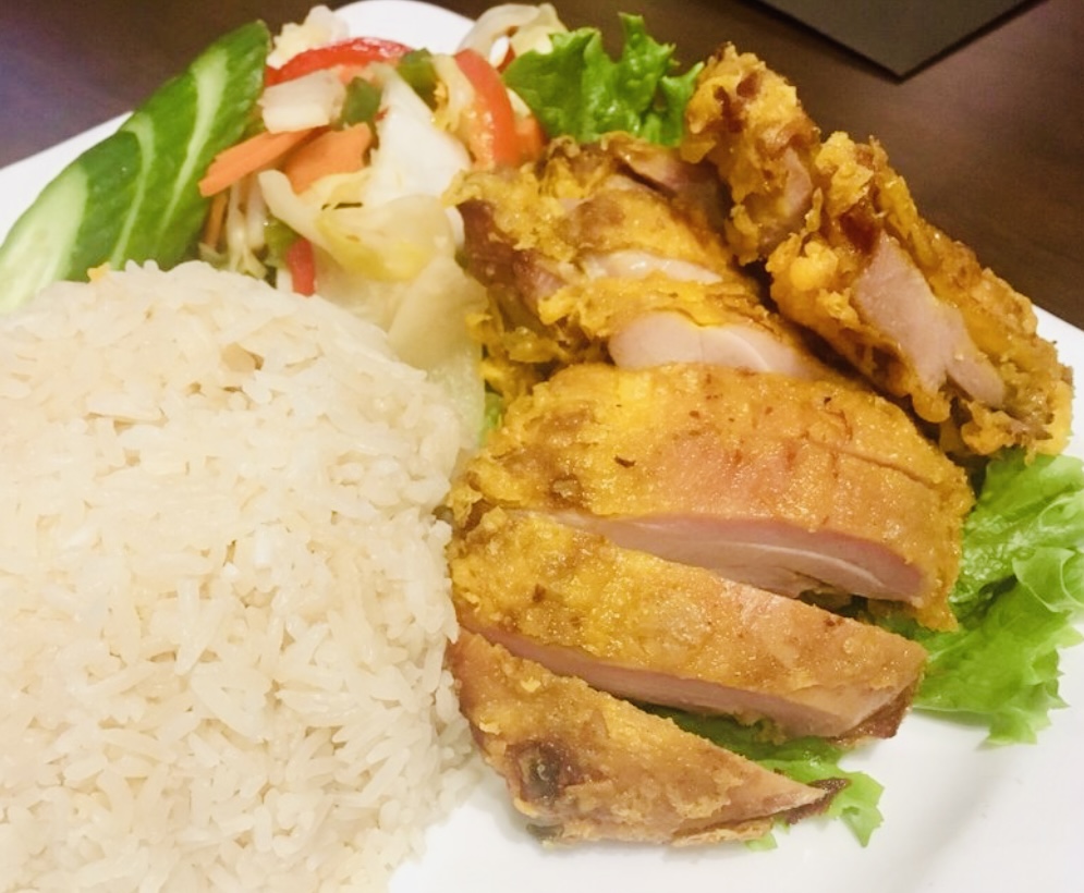 Order Crispy Hainan Chicken food online from Capital Noodle Bar store, Brea on bringmethat.com