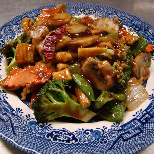 Order 65. Roast Pork with Garlic Sauce food online from China Gourmet store, Palmetto Bay on bringmethat.com