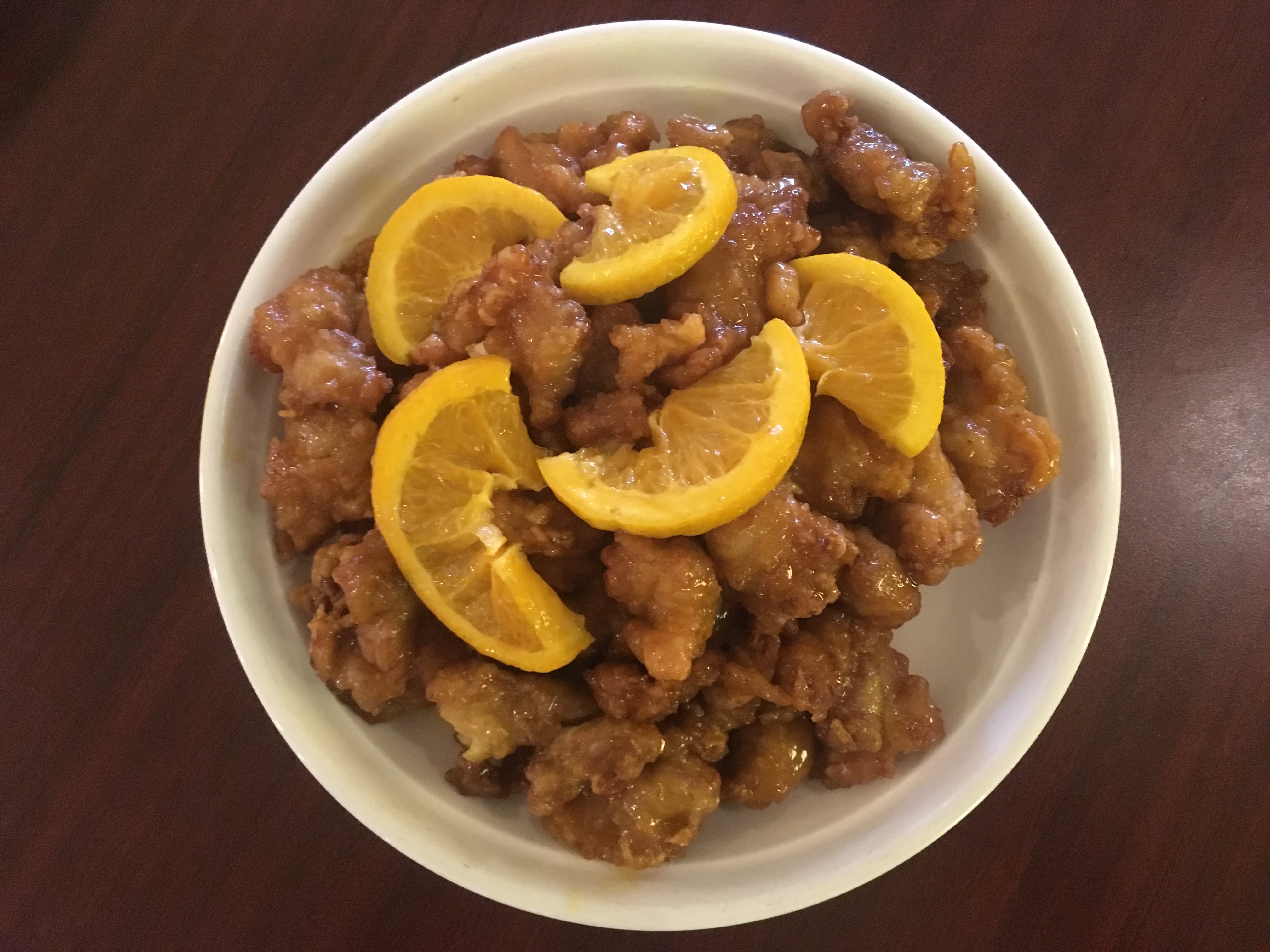 Order Orange Sauce Chicken food online from Yang Chow Restaurant store, Oakland on bringmethat.com