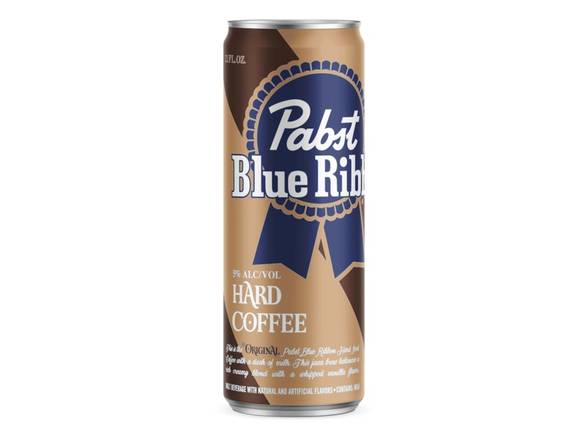 Order Pabst Blue Ribbon Hard Coffee - 4x 11oz Cans food online from Liquor & Tobacco store, Batavia on bringmethat.com