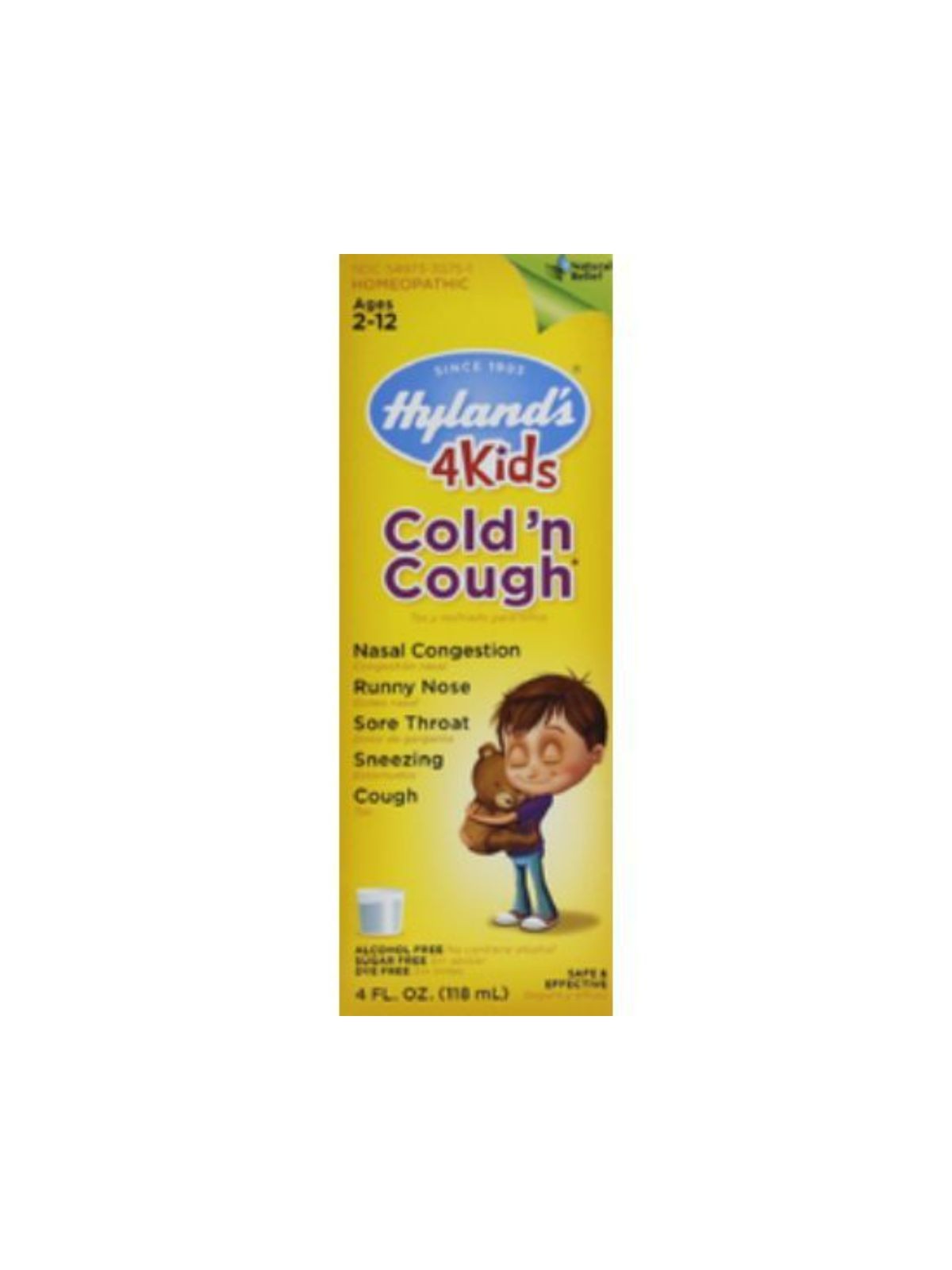 Order Hyland's Kids Cold N Cough (4 oz) food online from Stock-Up Mart store, Los Angeles on bringmethat.com