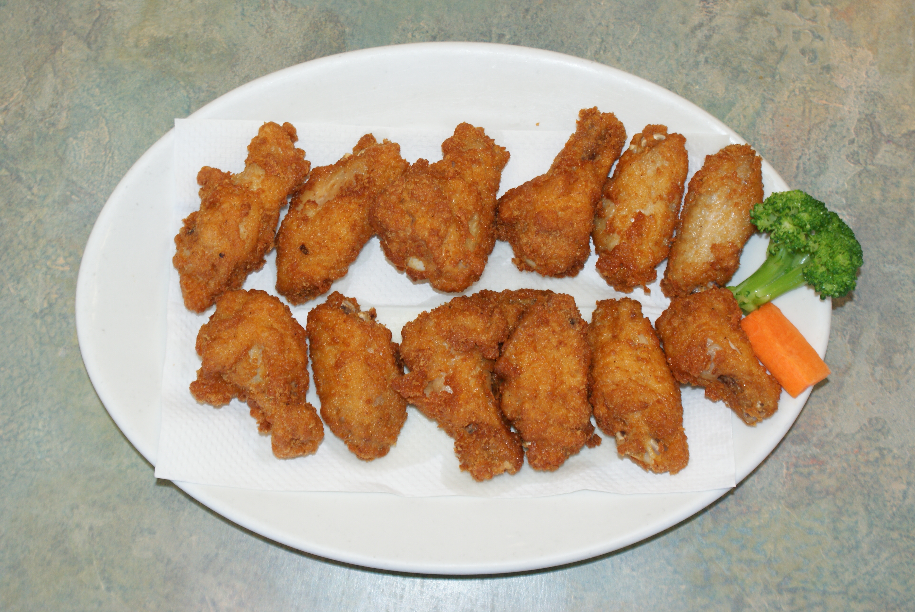 Order 9. Deep Fried Chicken Wings food online from Shu's Korean Restaurant store, Santa Clara on bringmethat.com
