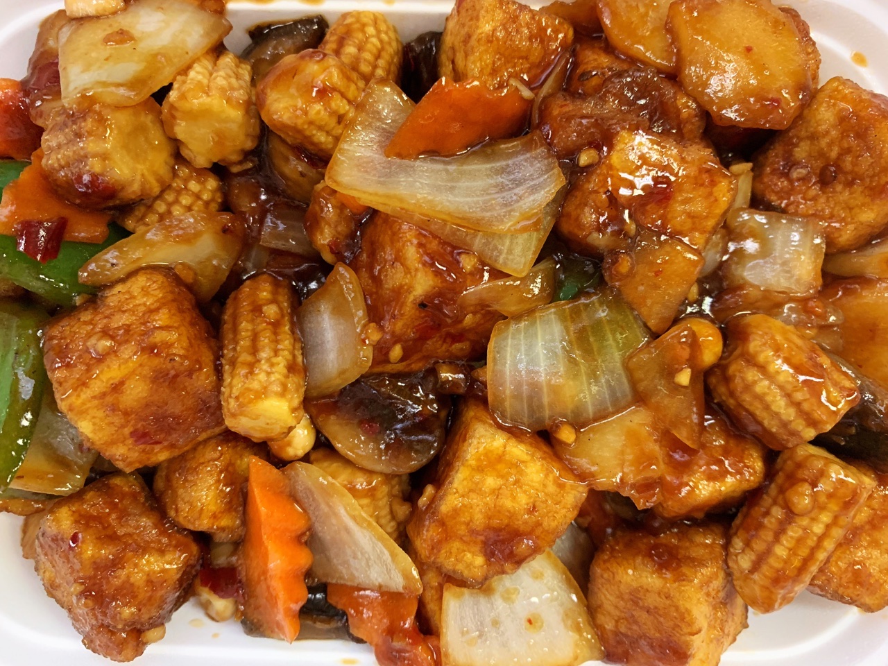 Order Kung Pao Tofu food online from Dragon Inn store, Durham on bringmethat.com