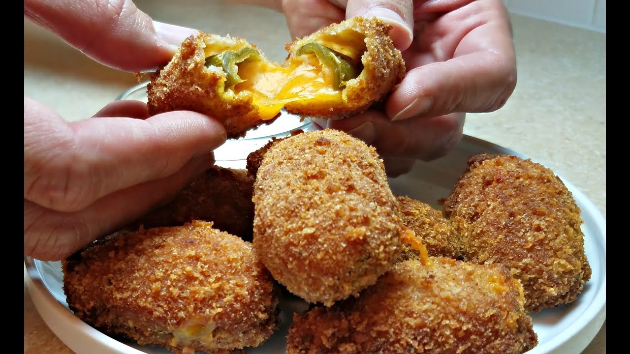 Order Jalapeno Poppers (6pc) food online from 2 for 1 Pizza on Broadway store, Los Angeles on bringmethat.com