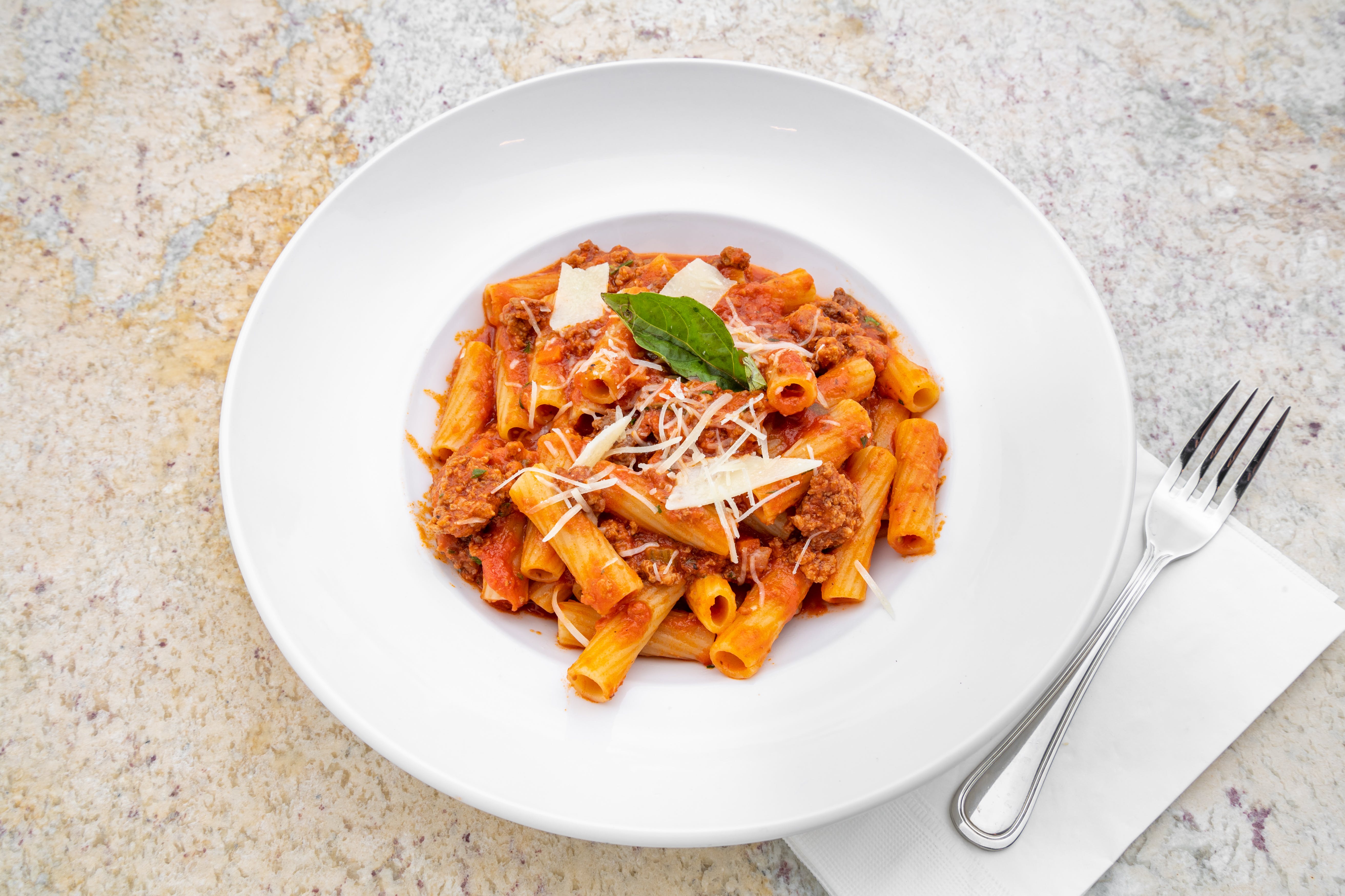Order Rigatoni Bolognese - Pasta food online from Cucina Italiana store, Dania Beach on bringmethat.com