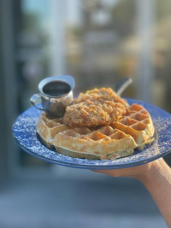 Order $5 Chix & Waffle Special food online from Pig & A Jelly Jar store, Salt Lake City on bringmethat.com