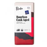 Order Raaka - Cask Aged Bourbon Dark Chocolate Bar 82%  food online from Fferins Of Brooklyn store, Brooklyn on bringmethat.com