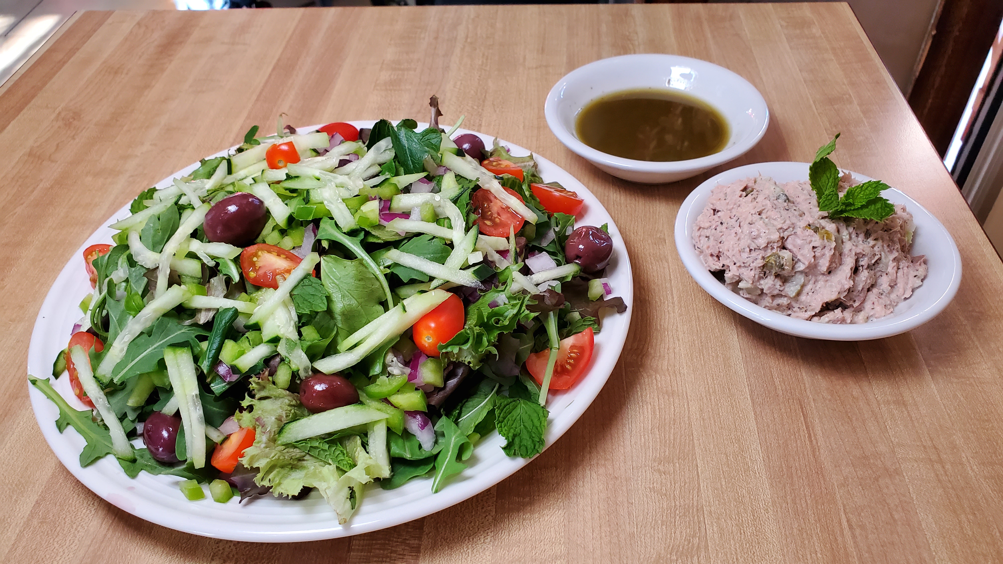 Order Nicoise Salad food online from Zing Cafe store, Berkeley on bringmethat.com