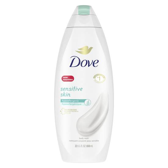Order Dove Sensitive Skin Body Wash For Softer and Smoother Skin Hypoallergenic and Sulfate Free, 20 OZ food online from CVS store, INGLEWOOD on bringmethat.com