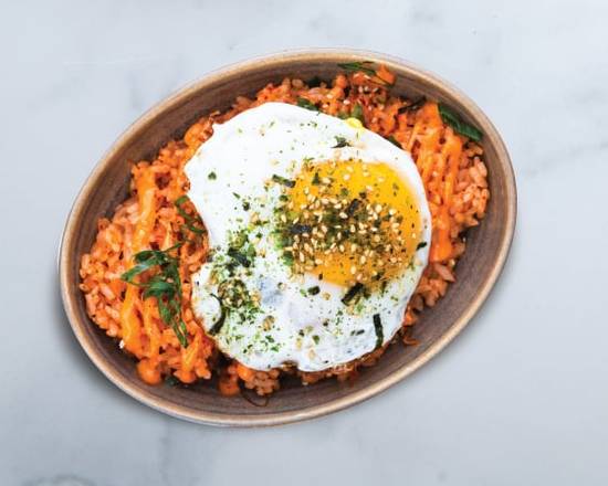 Order Kimchi Fried Rice + Sunnyside Egg food online from Pacific Catch store, Campbell on bringmethat.com