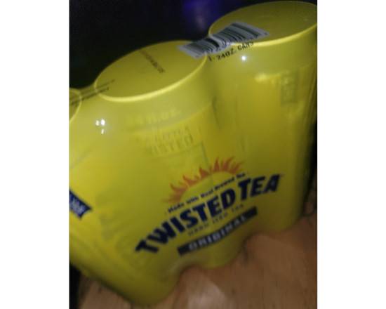 Order Twisted Tea (Original)  24oz. 3Pk Cans food online from Hub Market & Deli store, San Diego on bringmethat.com