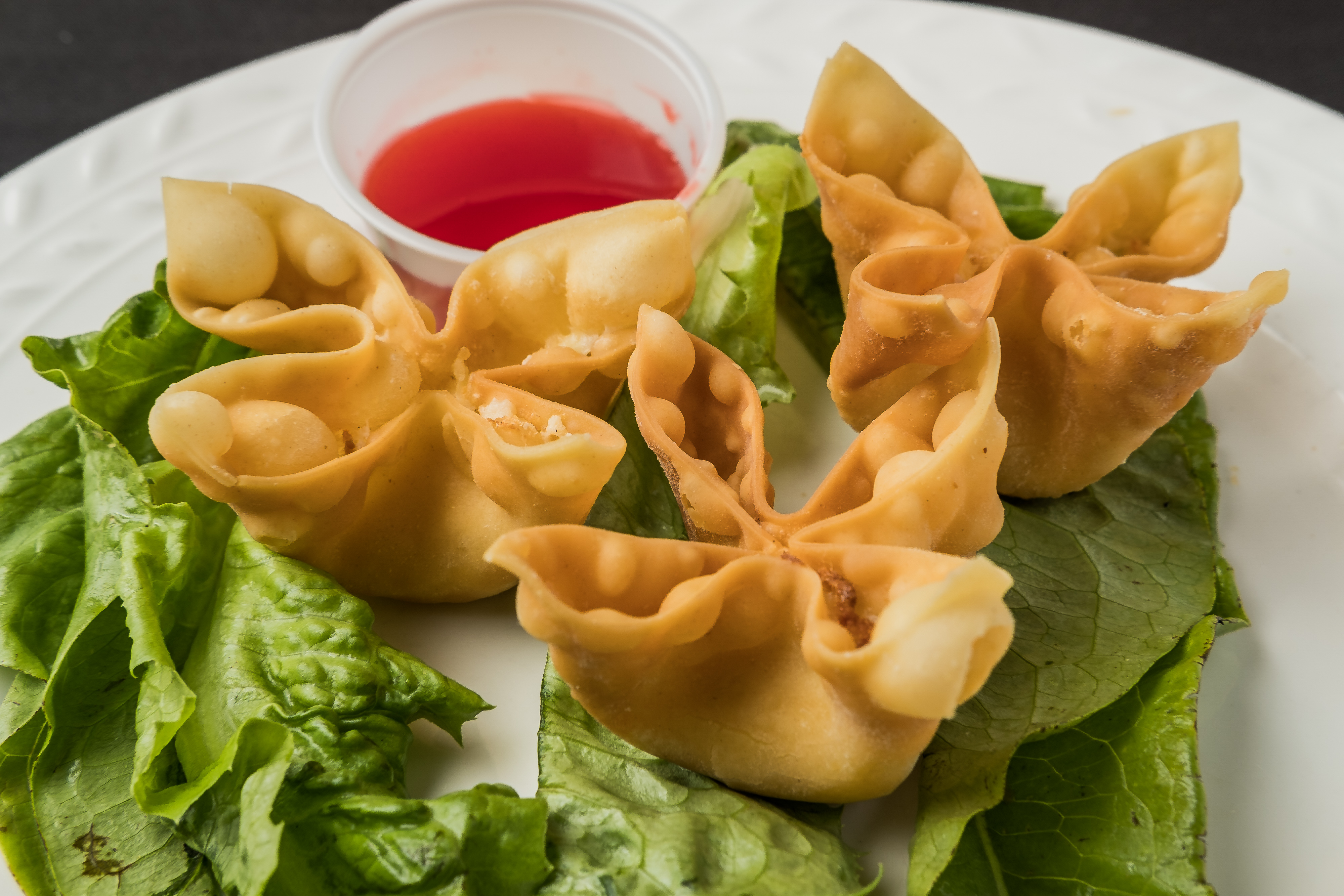 Order 3. Crab Rangoon food online from China Max store, Little Rock on bringmethat.com