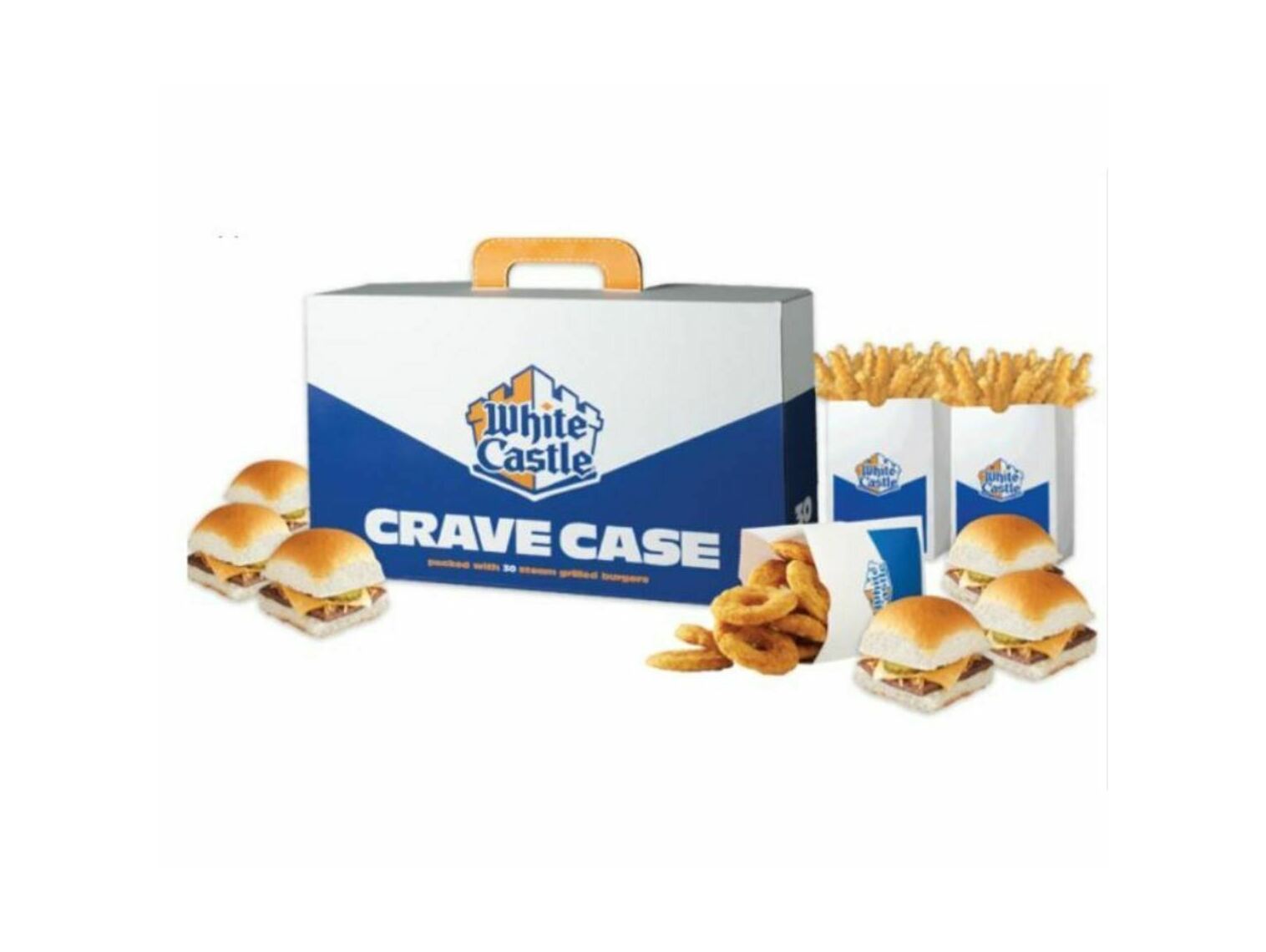 Order CRAVE FEAST MEAL food online from White Castle store, Mineapolis on bringmethat.com