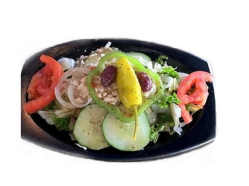 Order Greek Salad food online from Knockout Steak & Burgers store, Colonial Heights on bringmethat.com