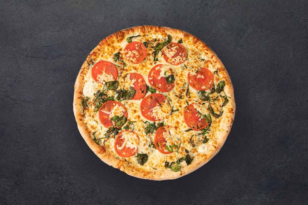 Order White Special Gluten Free Pizza - 12'' food online from Westshore Pizza store, Tampa on bringmethat.com
