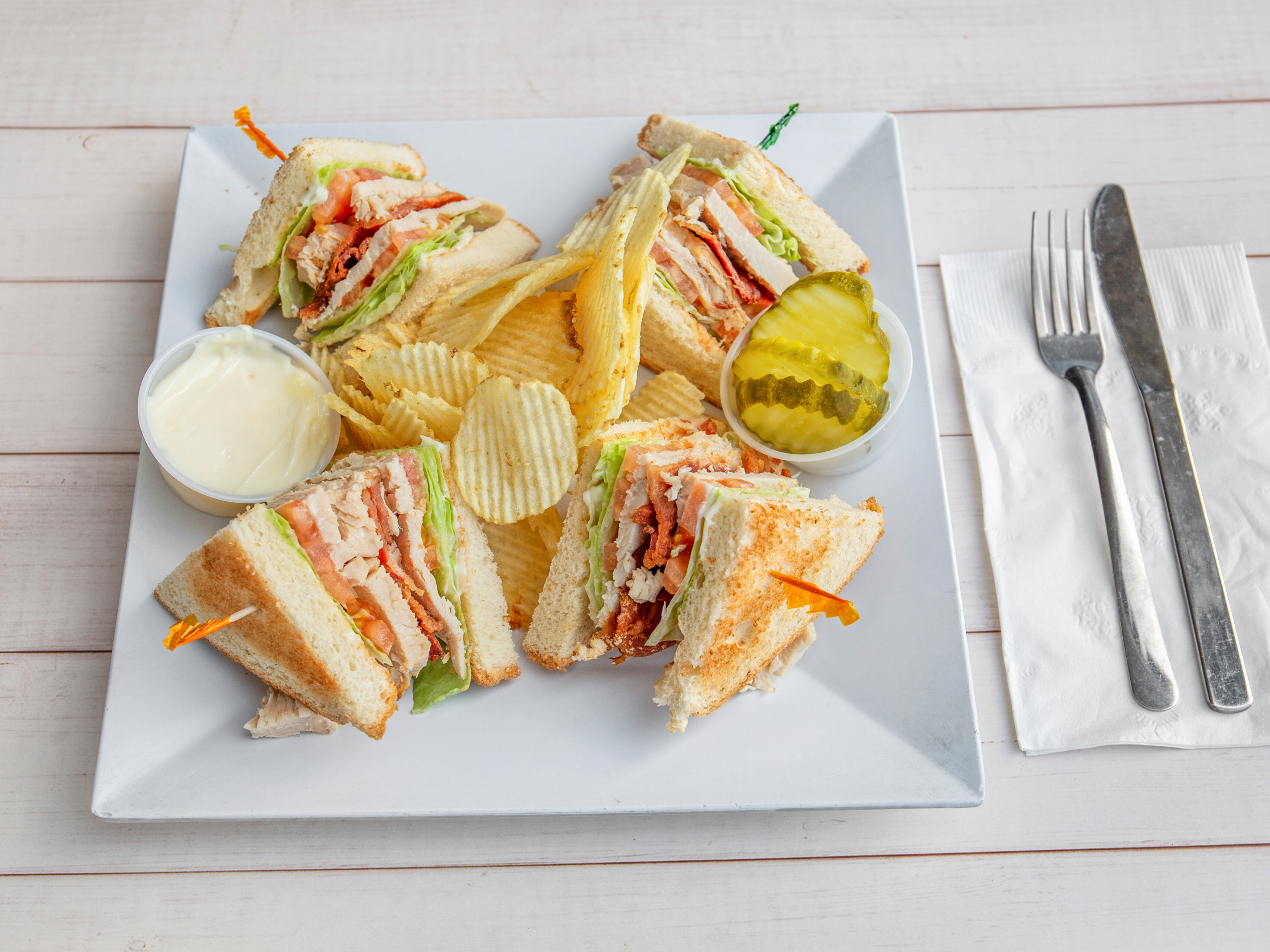 Order Ale House Club Sandwich food online from Ale House store, Newtown Square on bringmethat.com