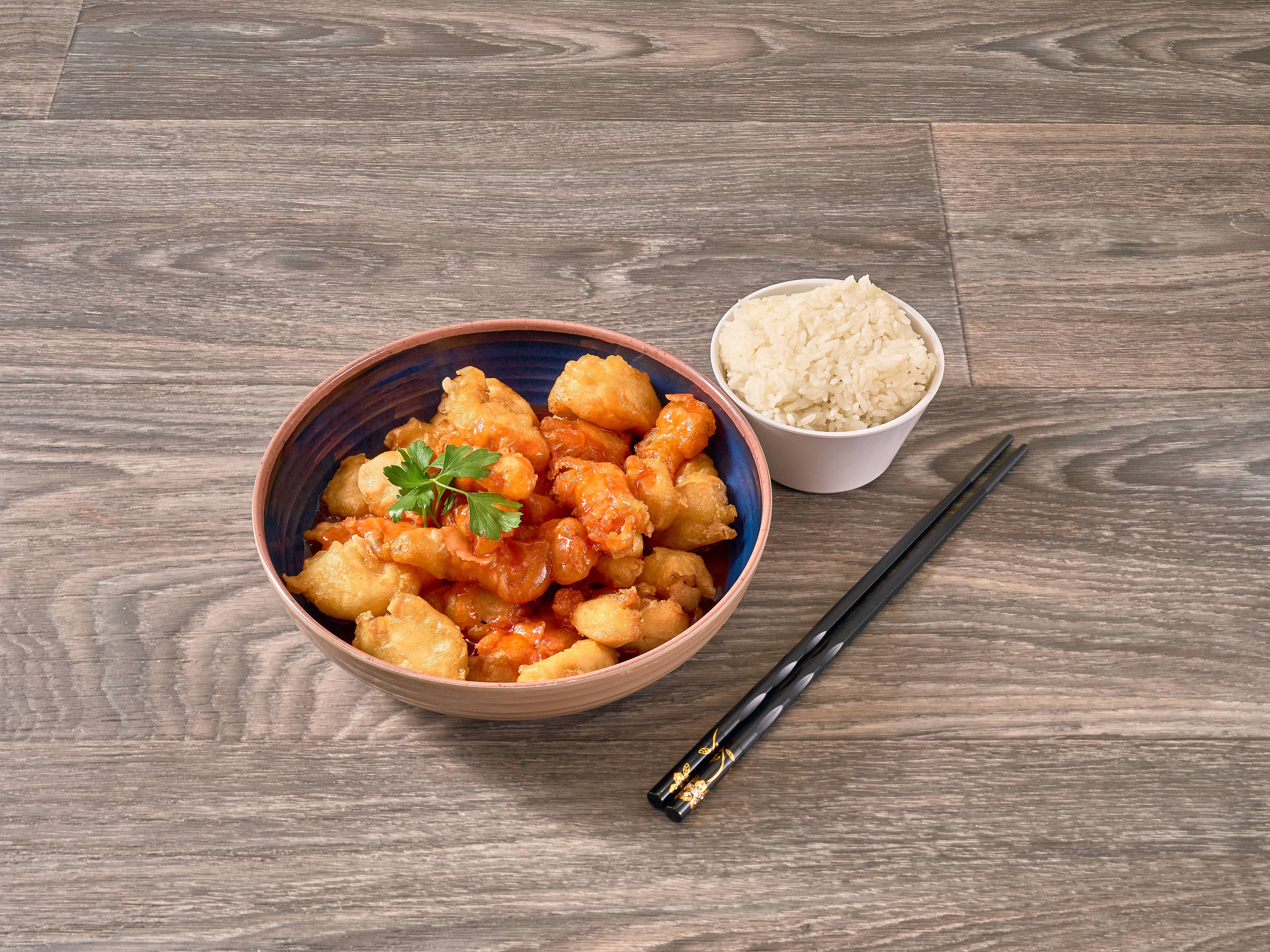 Order 130. Sweet and Sour Chicken food online from Kenny'S Chinese Restaurant store, Lanham on bringmethat.com
