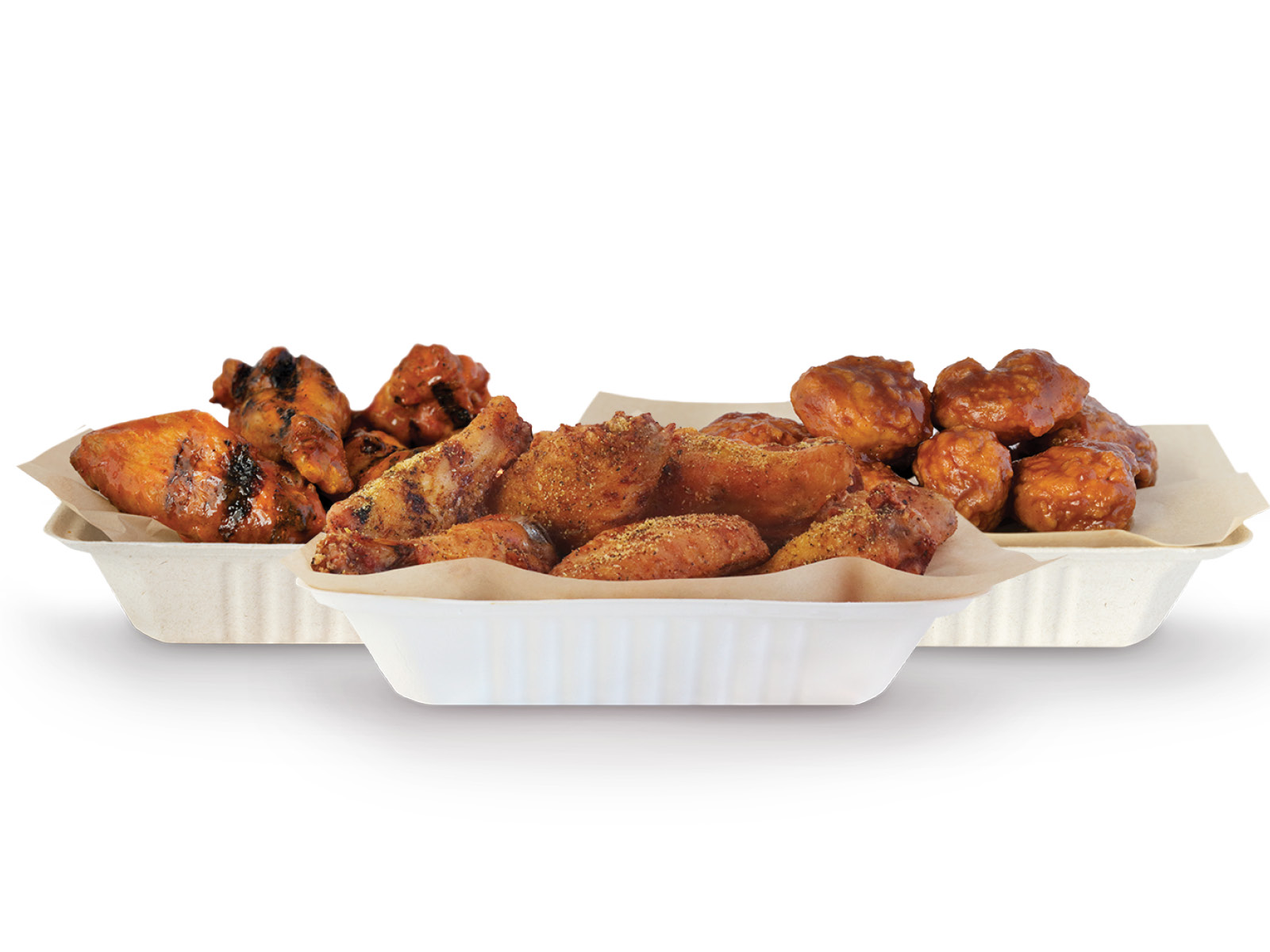 Order 100 Classic Wings food online from Gnarlic Bread store, San Francisco on bringmethat.com