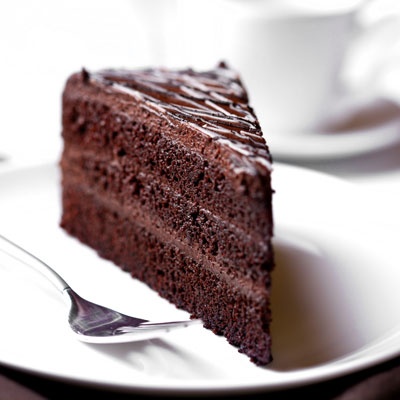Order Chocolate Cake food online from La Val's Pizza store, Albany on bringmethat.com