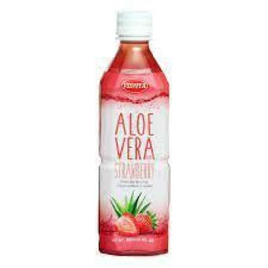 Order Aloe Vera Drink Strawberry 500ml food online from IV Deli Mart store, Goleta on bringmethat.com