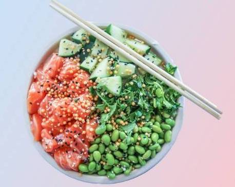 Order THE CLASSIC POKE BOWL food online from Sweetberry Hillsborough store, Hillsborogh Township on bringmethat.com