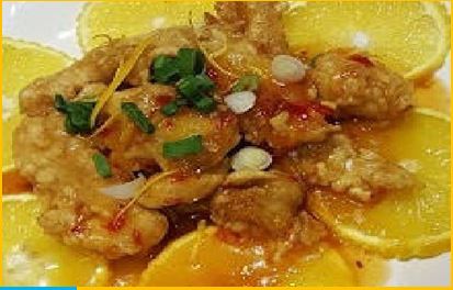 Order Orange Chicken food online from Thai Lily Cafe store, Houston on bringmethat.com