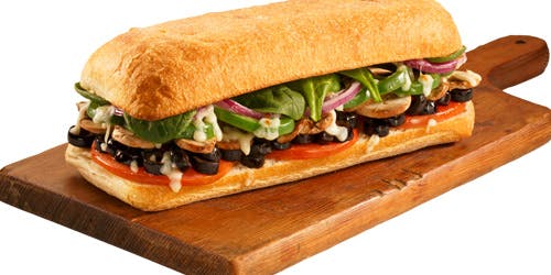 Order Pesto Vegetarian Sub - Whole food online from Vocelli Pizza store, Zelienople on bringmethat.com