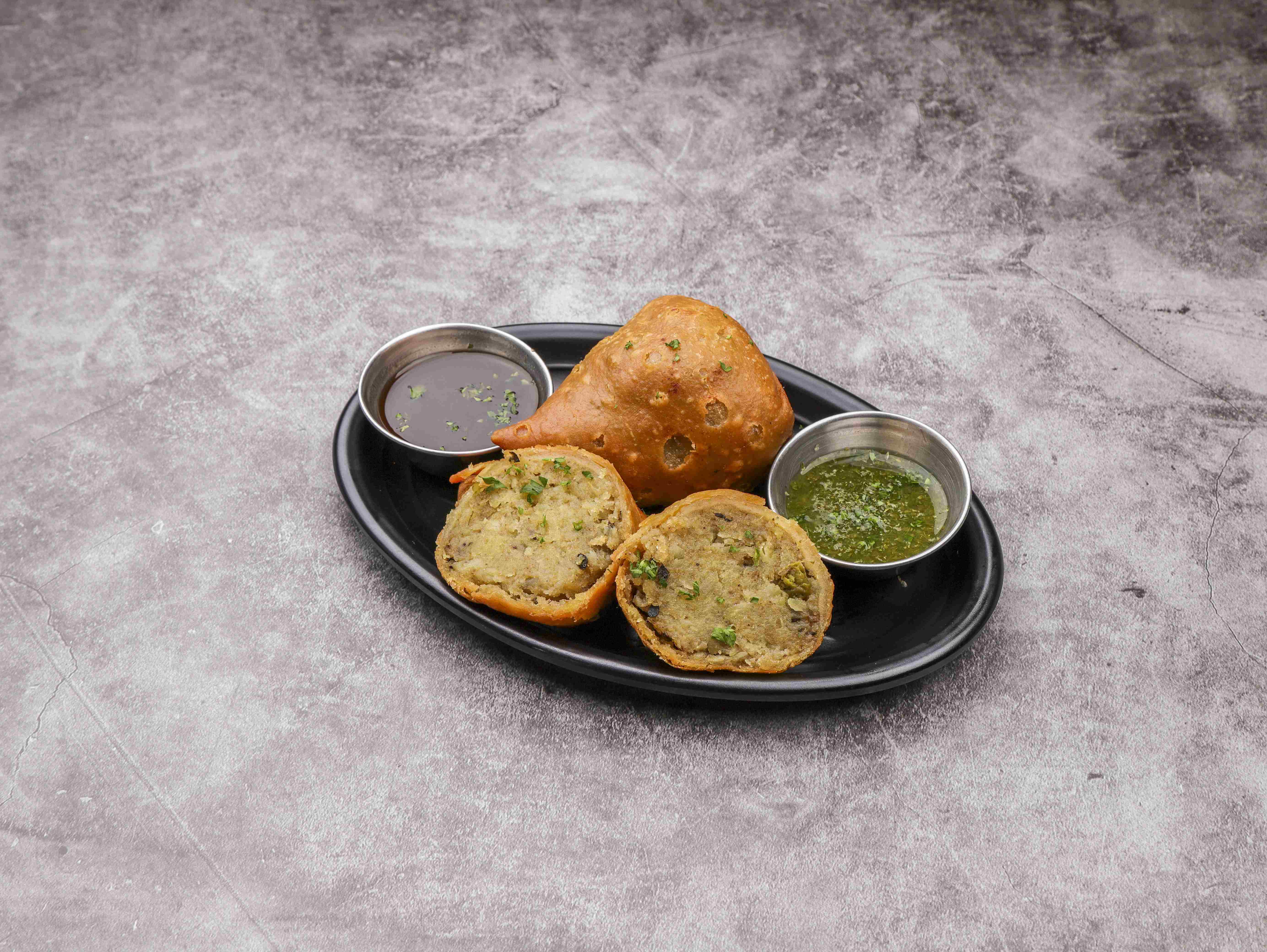 Order Vegetarian Samosa food online from Exotic India store, Coralville on bringmethat.com