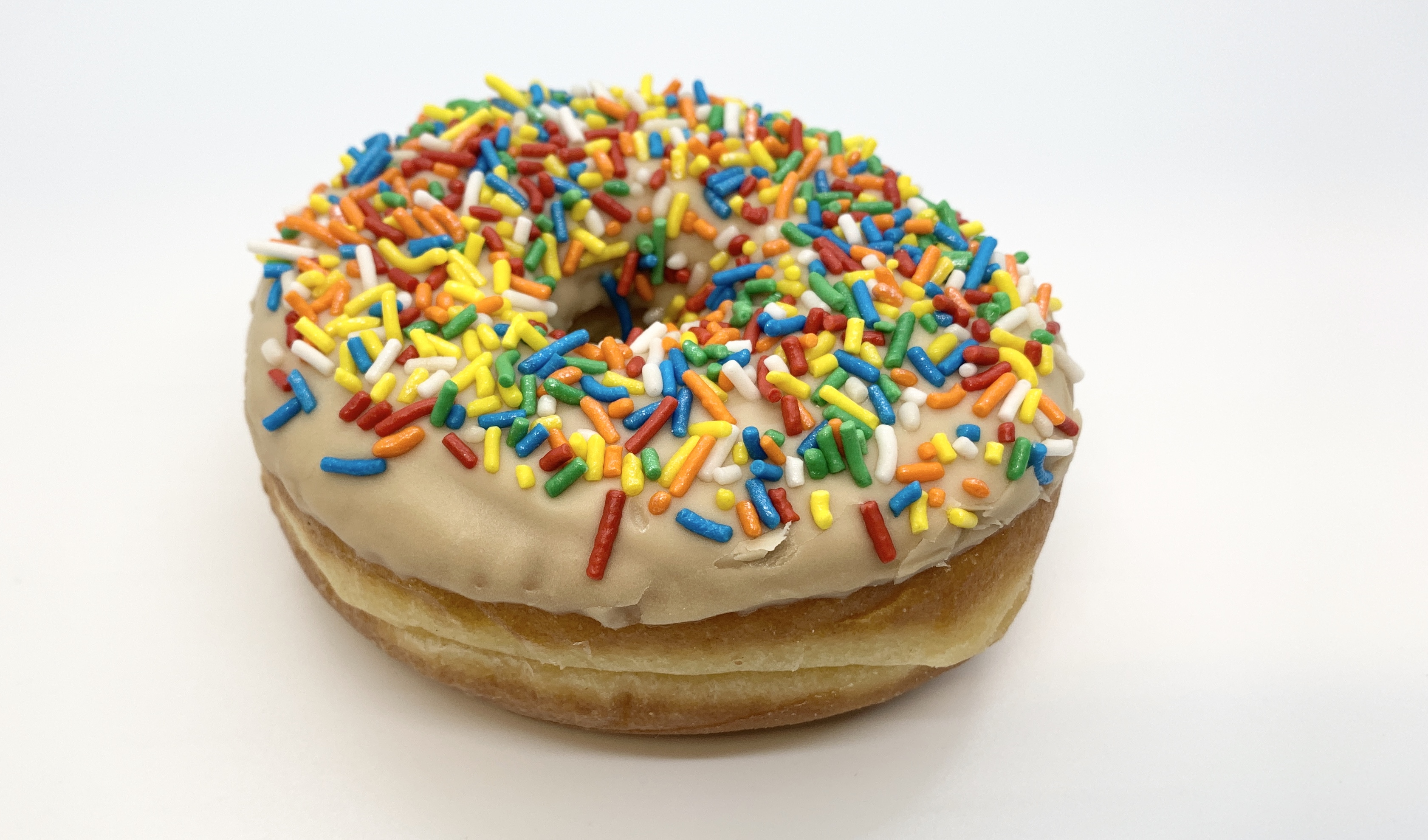 Order Raised Maple Sprinkles Donut food online from Star Donuts store, Medford on bringmethat.com