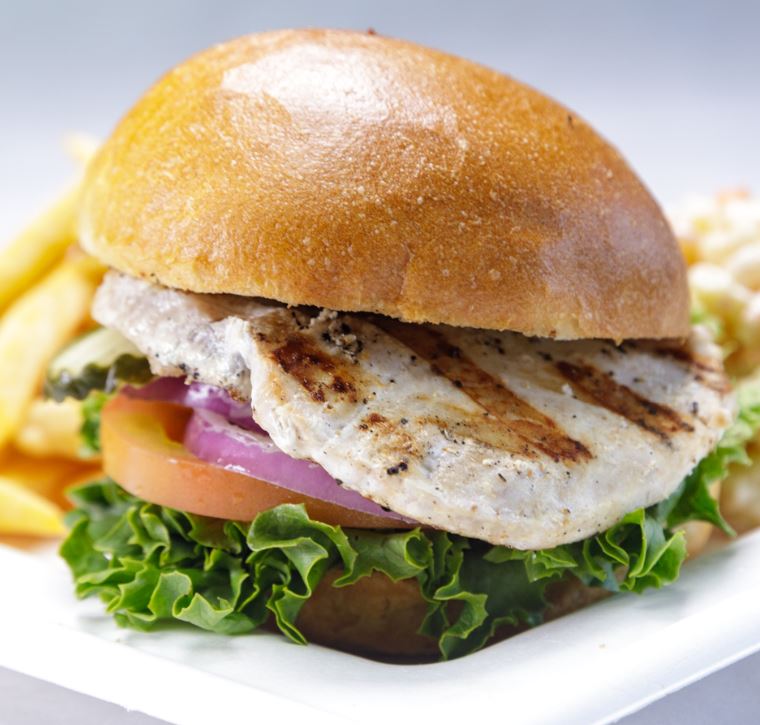 Order Swordfish Sandwich-A la Carte food online from Captain Kidd Fish Market & Restaurant store, Redondo Beach on bringmethat.com
