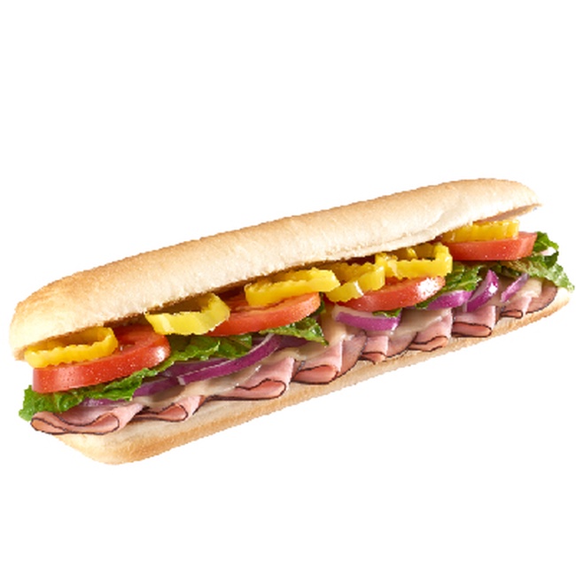 Order 6" Ham & Cheese Sub food online from Cottage Inn Pizza store, Madison Heights on bringmethat.com