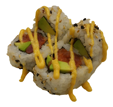 Order Spicy Tuna Roll ( 4 pc ) food online from Oishii Sushi store, Springfield on bringmethat.com