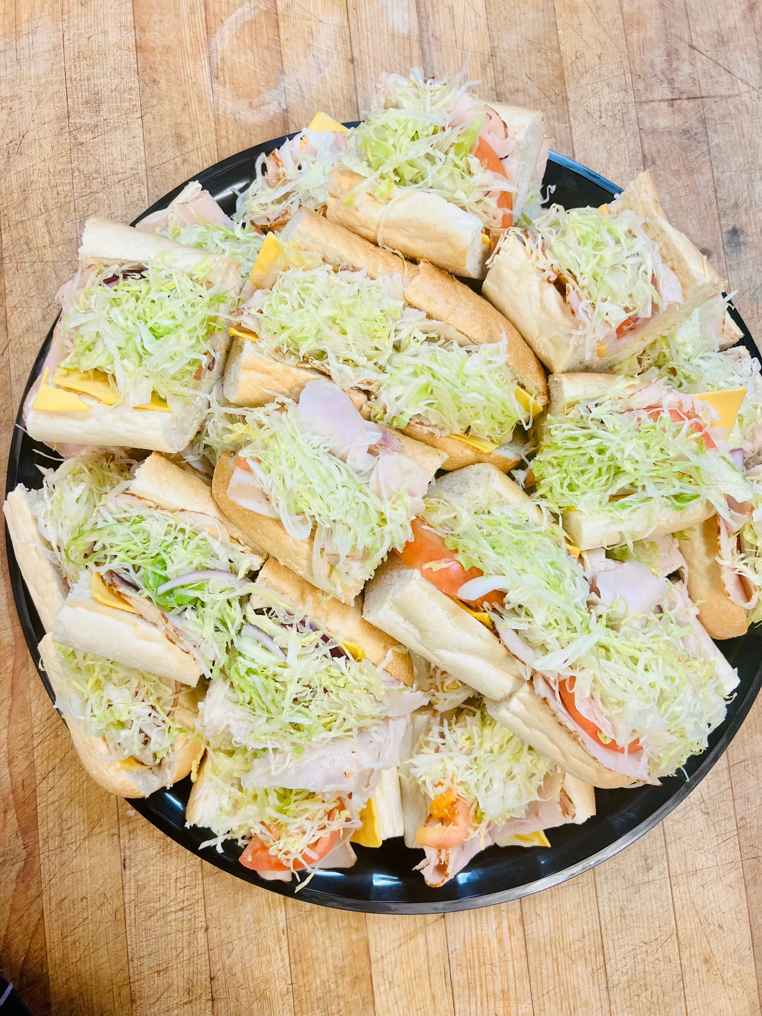 Order Sandwich Catering - 30 Pieces food online from Picasso Pizza of Trexlertown store, Trexlertown on bringmethat.com