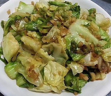 Order Napa Cabbage with Garlic 蒜蓉炒高麗菜 food online from Pop Kitchen store, Daly City on bringmethat.com