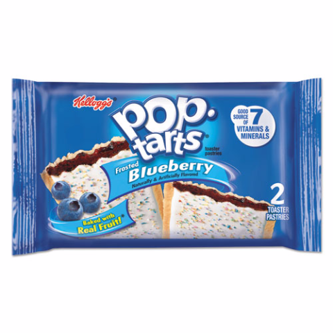 Order Kellogg's PopTart Frosted Blueberry 3.67oz food online from 7-Eleven store, Las Vegas on bringmethat.com