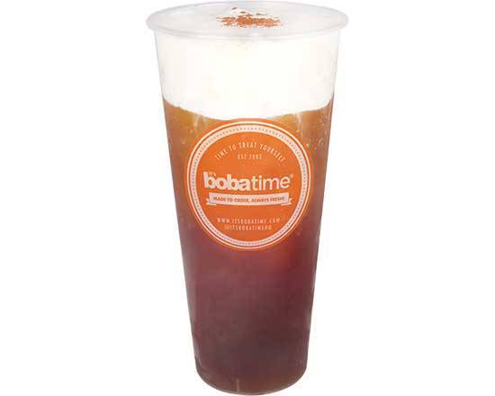 Order Cheese Foam Black Tea food online from Boba Time store, Lancaster on bringmethat.com