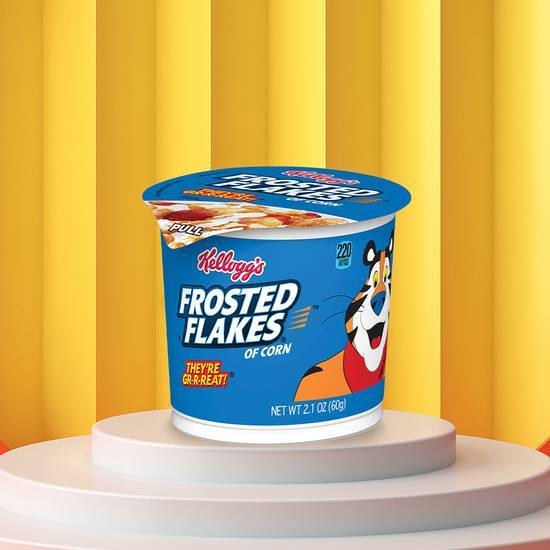 Order Frosted Flakes Cereal Cup 1.7oz food online from Treat Fleet store, Lower Lake on bringmethat.com