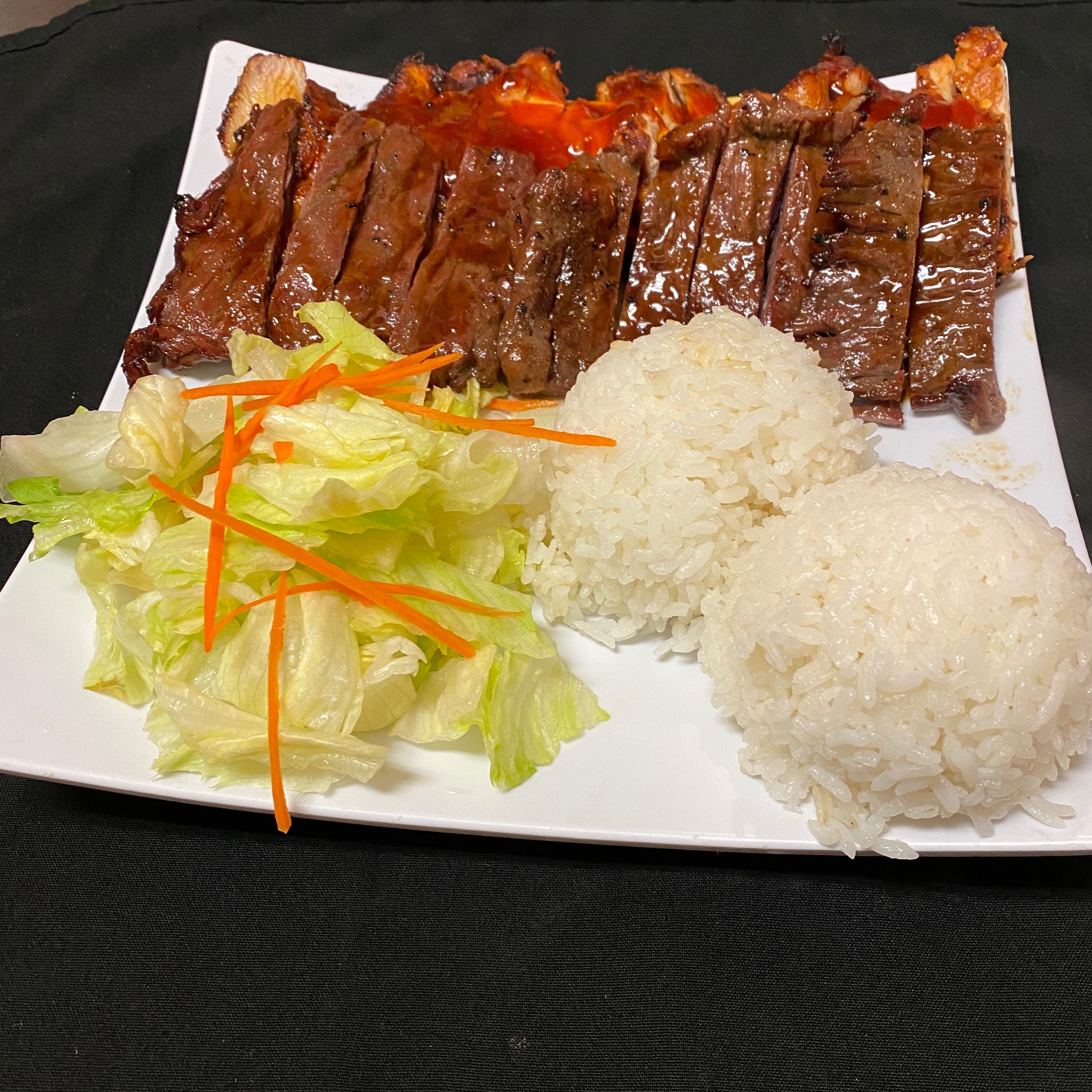 Order Chicken and Beef Combo food online from Joy Teriyaki store, Troutdale on bringmethat.com