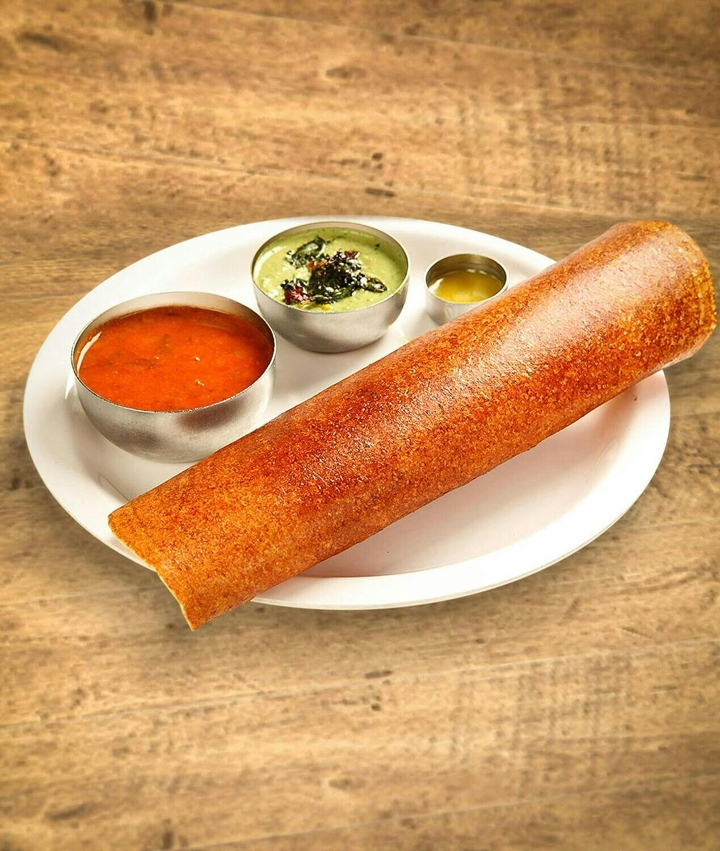 Order Plain Dosa food online from Peacock Indian Cuisine store, Plano on bringmethat.com