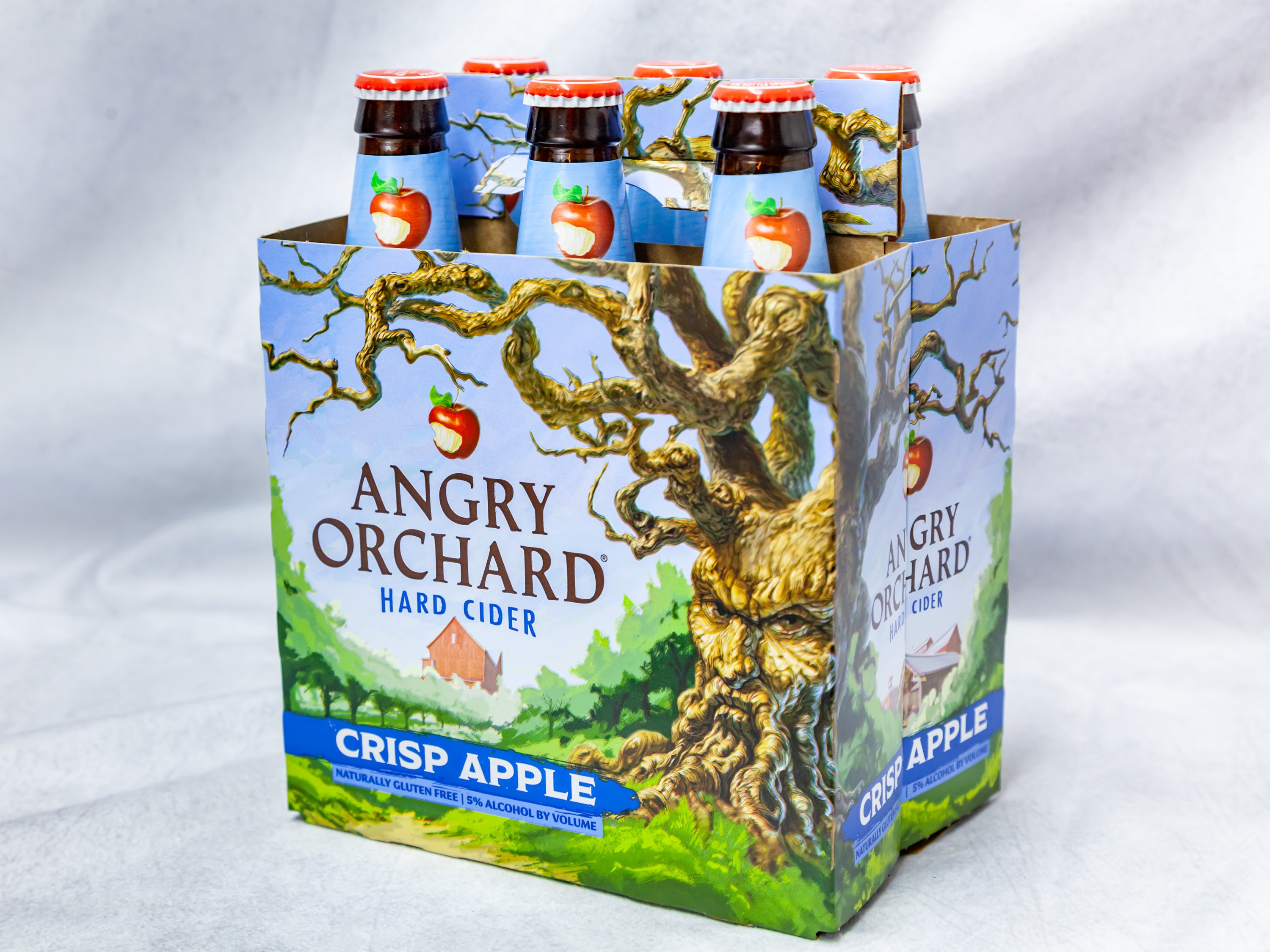 Order 6 Pack Bottle Angry Orchard Crisp Apple Cider  food online from Gallaghers Drive-In Liquor store, Oakland on bringmethat.com
