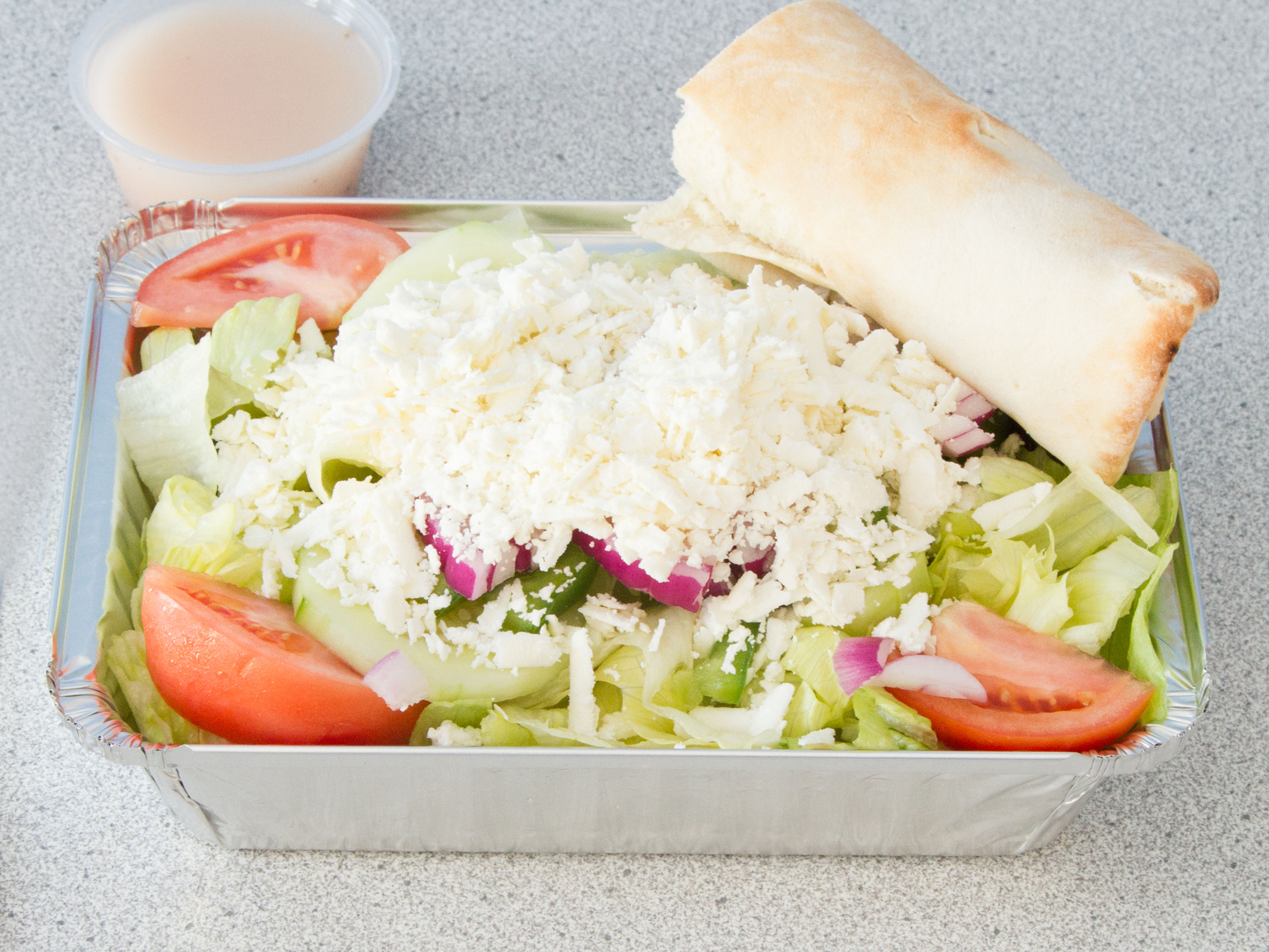 Order Greek Salad food online from Rockland House of Pizza store, Rockland on bringmethat.com