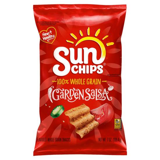 Order Sun Chips Garden Salsa 7oz food online from Caseys Carry Out Pizza store, Braidwood on bringmethat.com