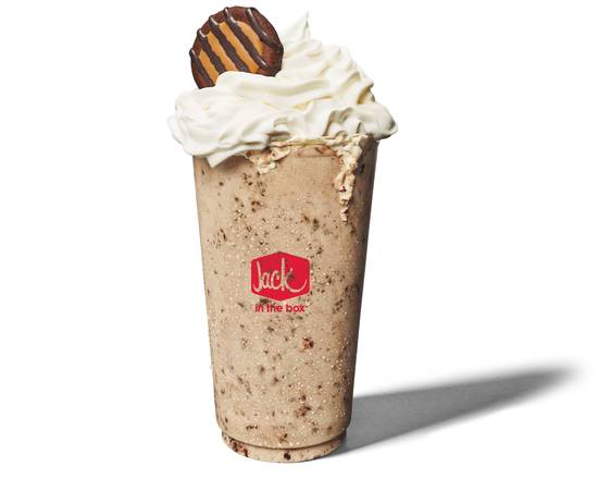 Order Large Girl Scout Adventurefuls™ Caramel Brownie Shake food online from Jack In The Box store, Mcallen on bringmethat.com