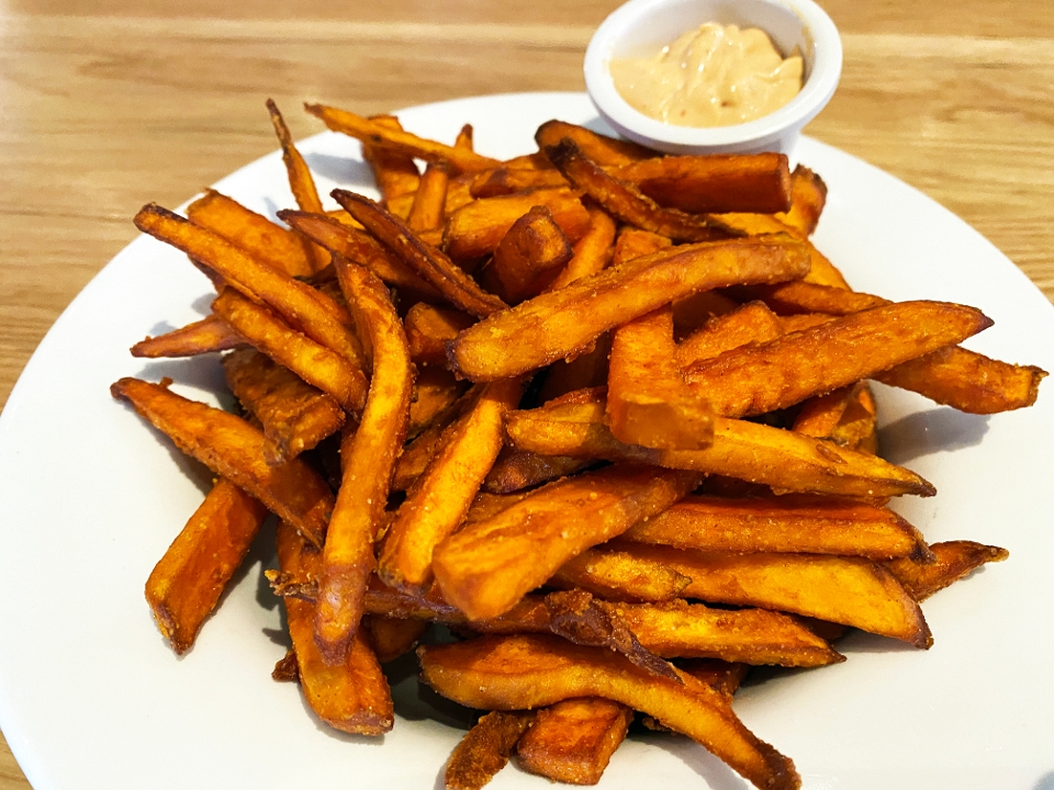Order SWEET POTATO FRIES food online from Jack Restaurant And Bar store, San Mateo on bringmethat.com