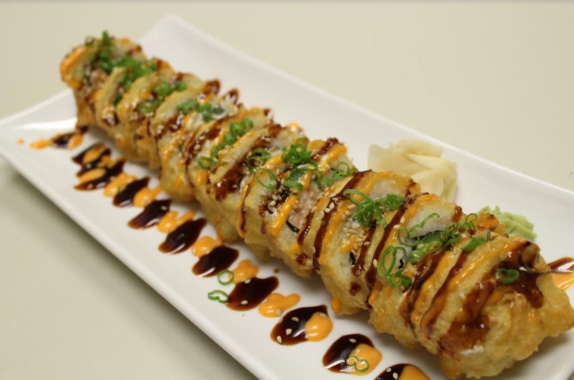 Order Crazy Boy Roll food online from Shogun Restaurant store, Corona on bringmethat.com
