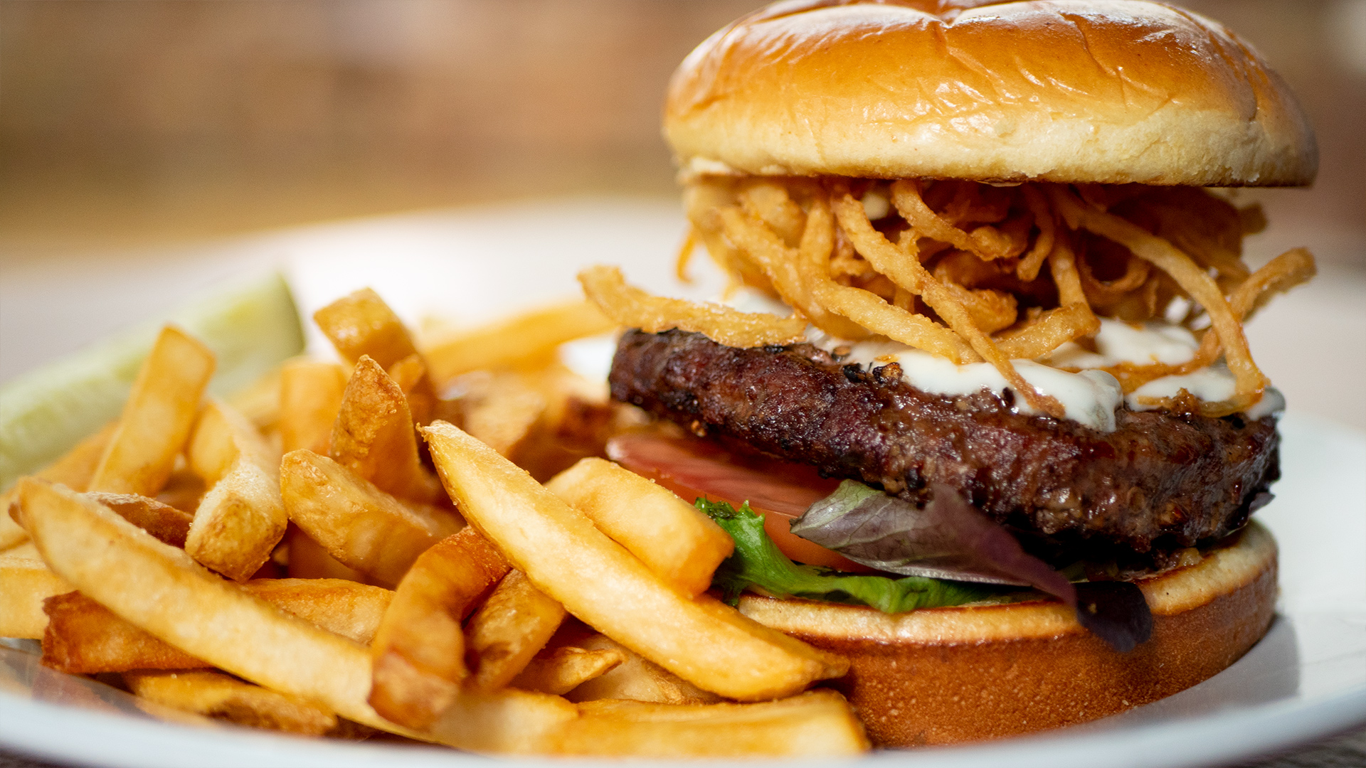 Order Bistro Burger food online from Anyway Pub store, Oakbrook Terrace on bringmethat.com